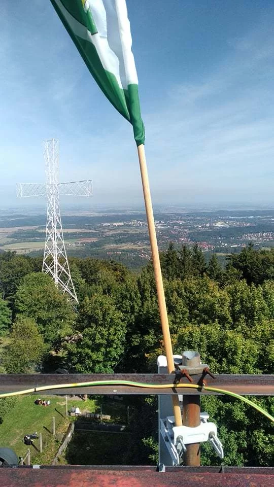 Widok ze szczytu Chełmca /fot. Jarosław Gajb/