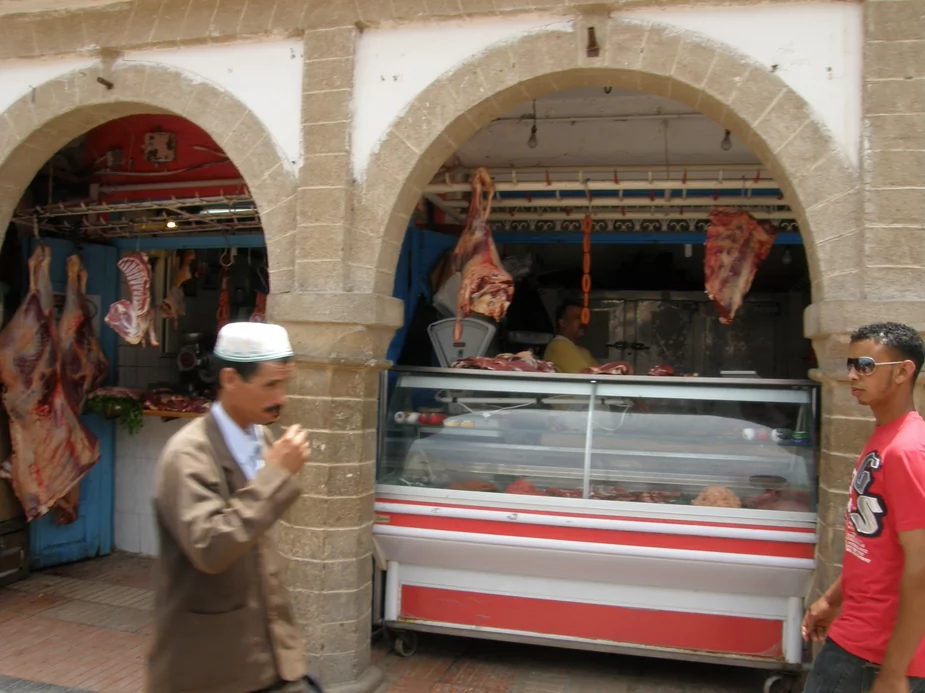 Essaouira - sklep mięsny