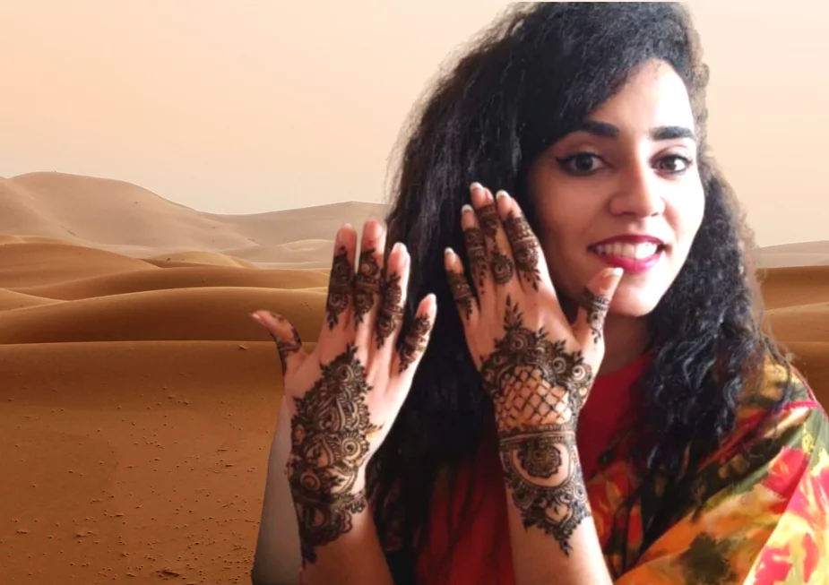 Maroko - Marokanka z henną