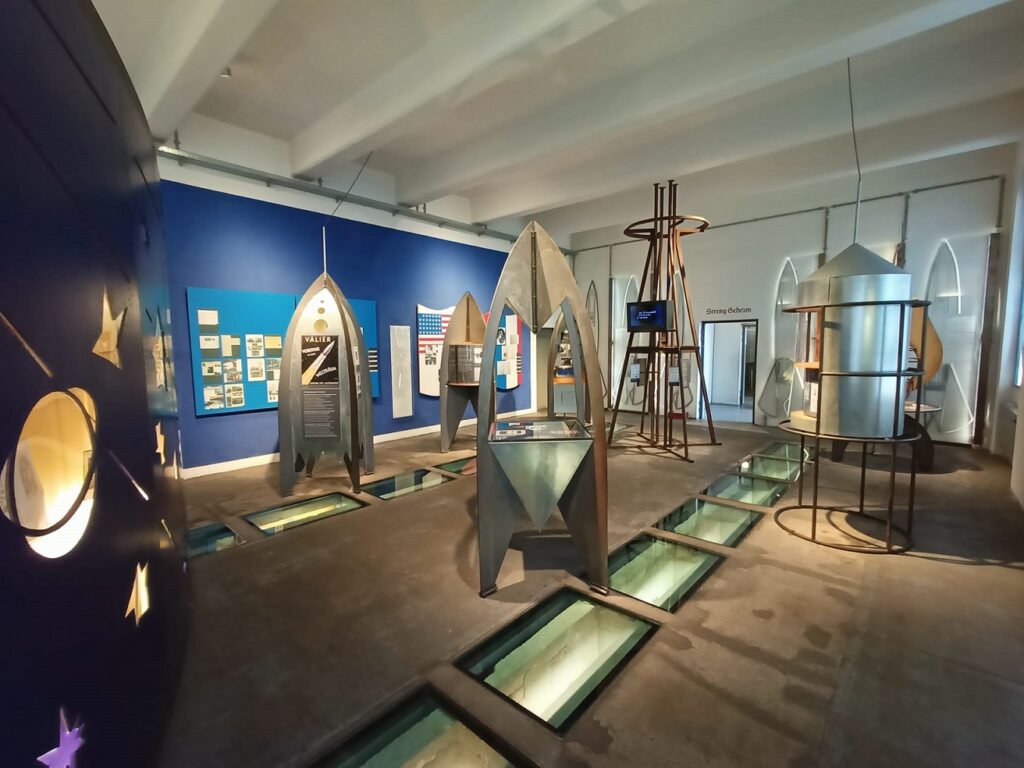 Muzeum Peenemünde - wystawa poświęcona rozwojowi rakiet