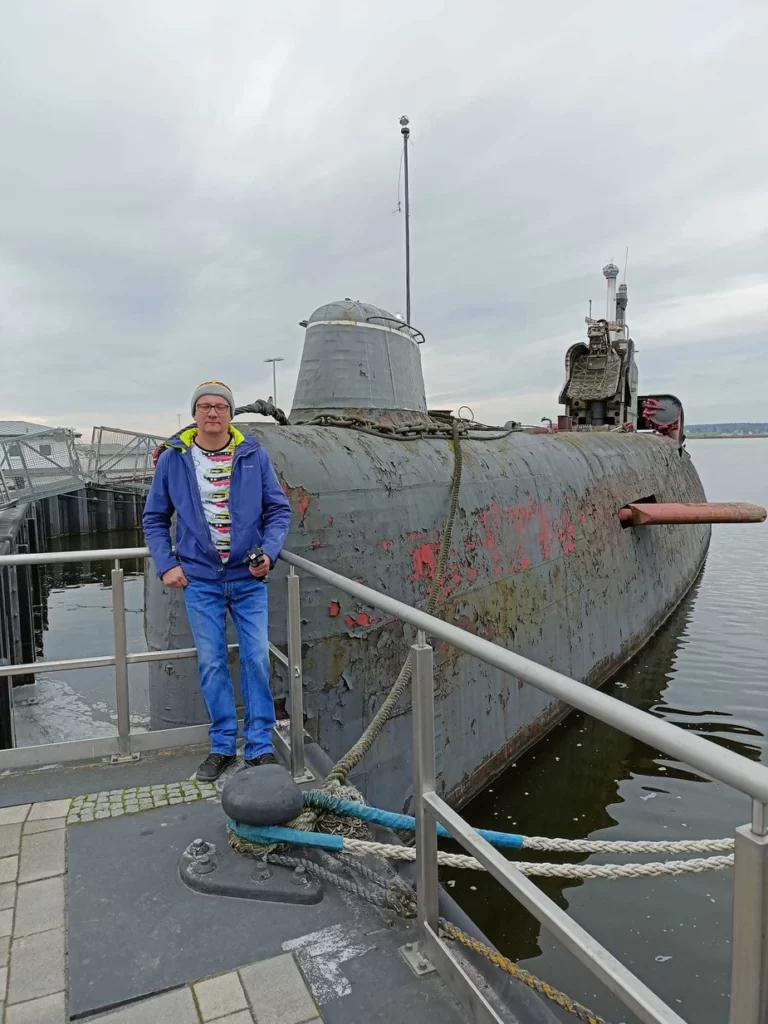Radziecki okręt podwodny U-boot w Peenemünde